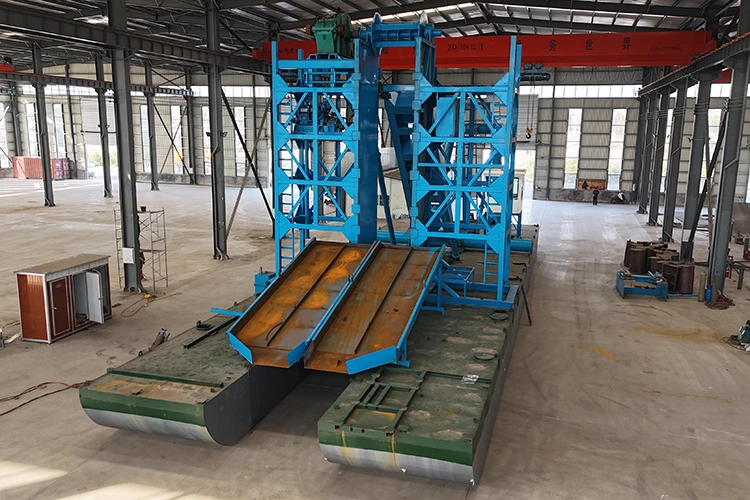 Draga de corrente de caçamba