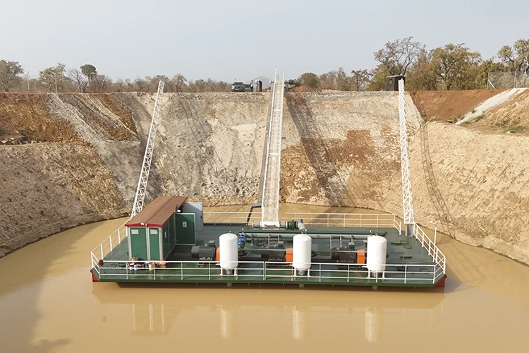 Estação de bombeamento de água de resfriamento