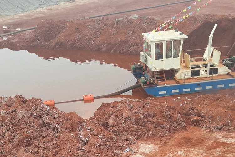 Draga de Sucção a Jato