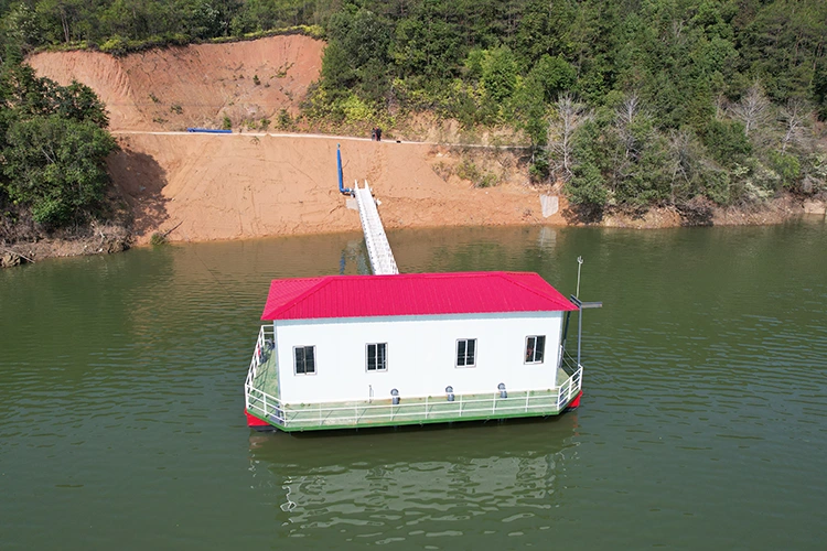 Estação de bombeamento de purificação de água