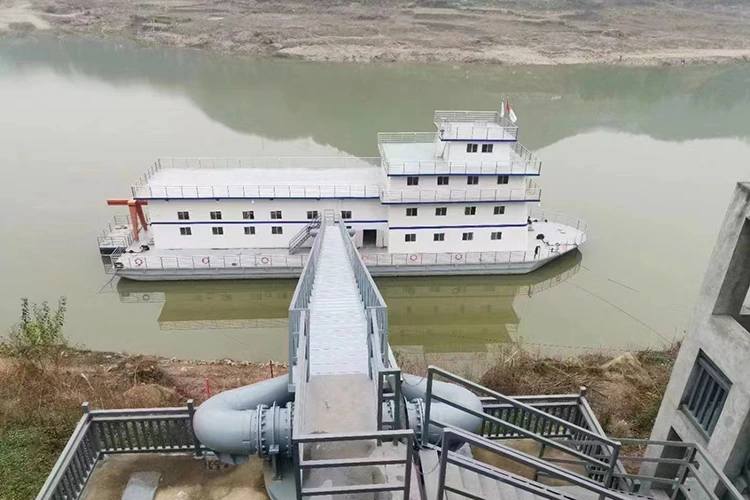 Águas com Grandes Flutuações no Nível da Água Estação Elevatória